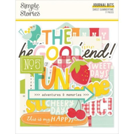 Sweet Summertime Journal Bits & Pieces Die Cuts