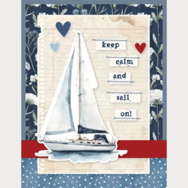 Vintage Sand & Sea Simple Cards Card Kit