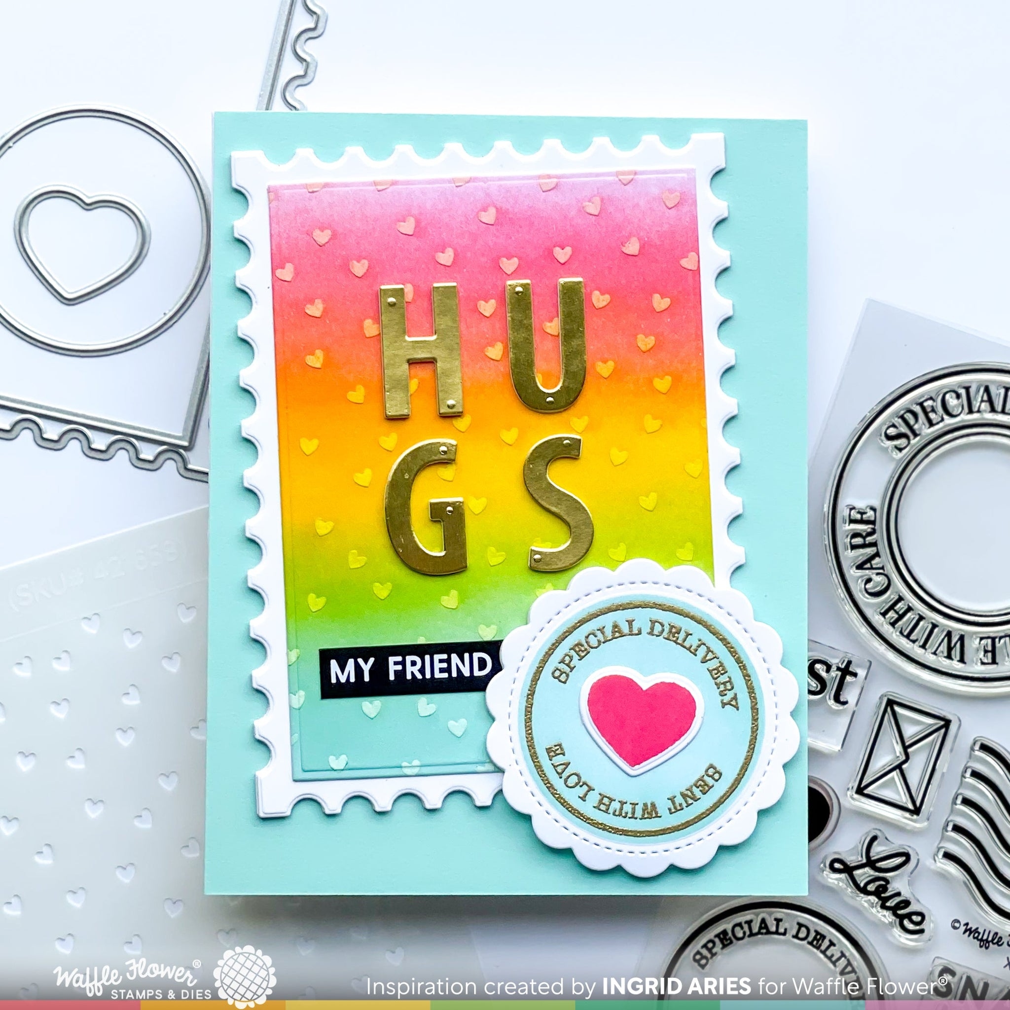 Oversized Postage Matching Die