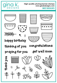 Sweet Succulents Stamps