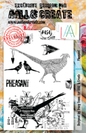 #0454 Pheasant A5 Clear Stamp Set