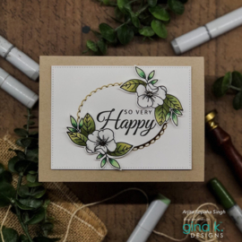 Happy Bouquet Stamps