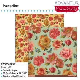 Evangeline paper rose