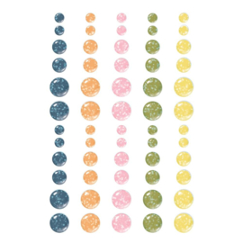 Fresh Air Glitter Enamel Dots Embellishments