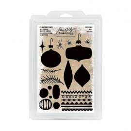 Cling foam stamps christmas