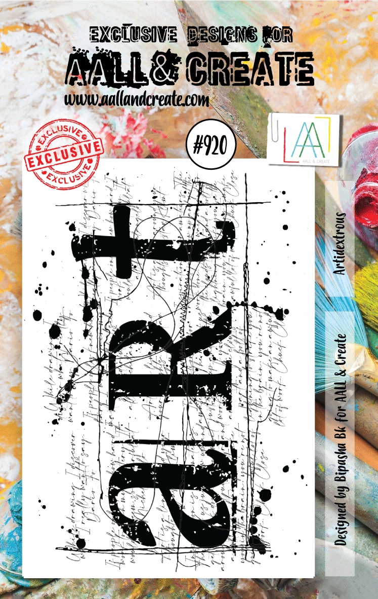 #0920 Artidextrous A7 Clear Stamp Set