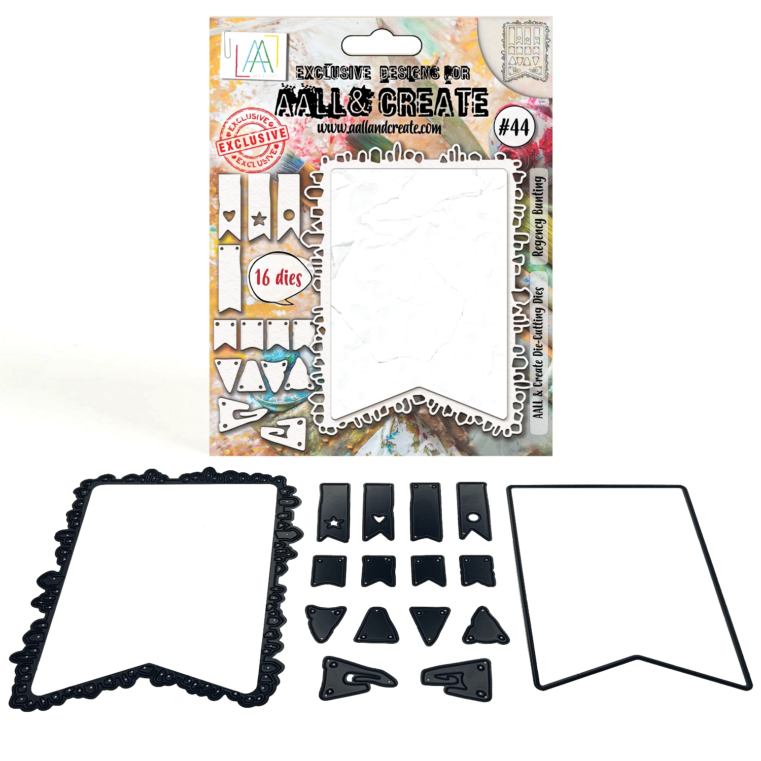 #044 Regency Bunting Cutting Die Set