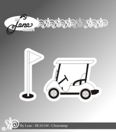 Clear Stamps Golf Cart