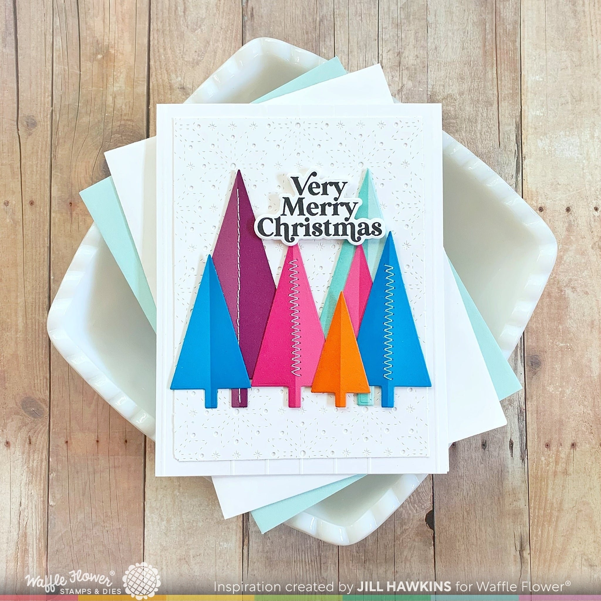 Folk Art Background Die