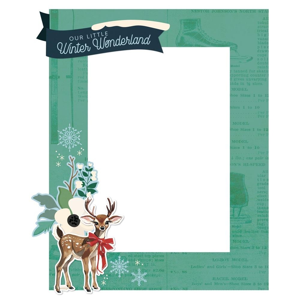 Flannel Season Chipboard Frames