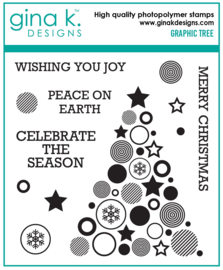 Graphic Tree Stamps