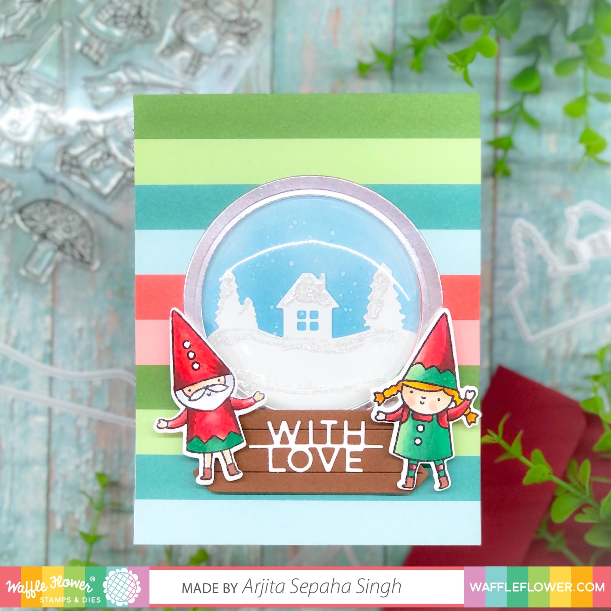 Shaker Circle Christmas Add-on Die