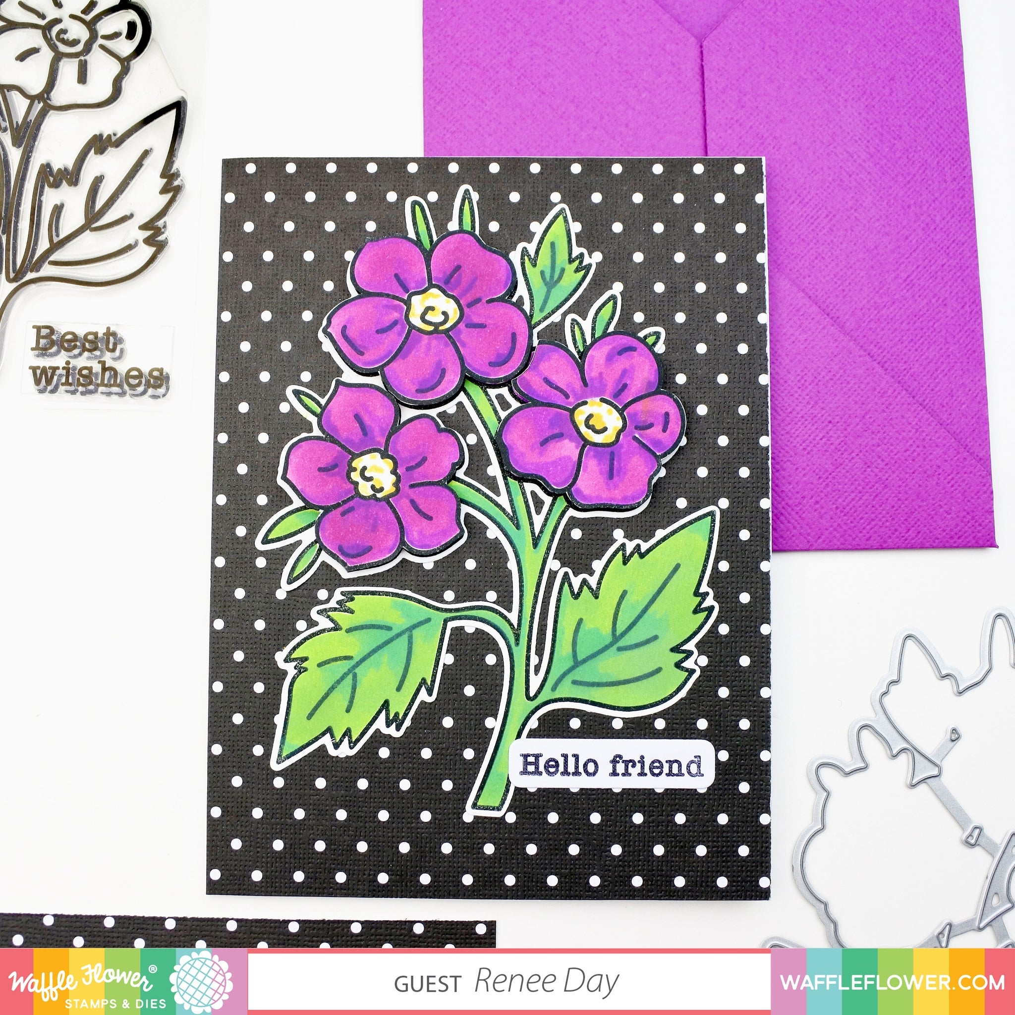 Sketched Hawthorn Coloring Stencil