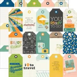 Happy Travels Tag Elements