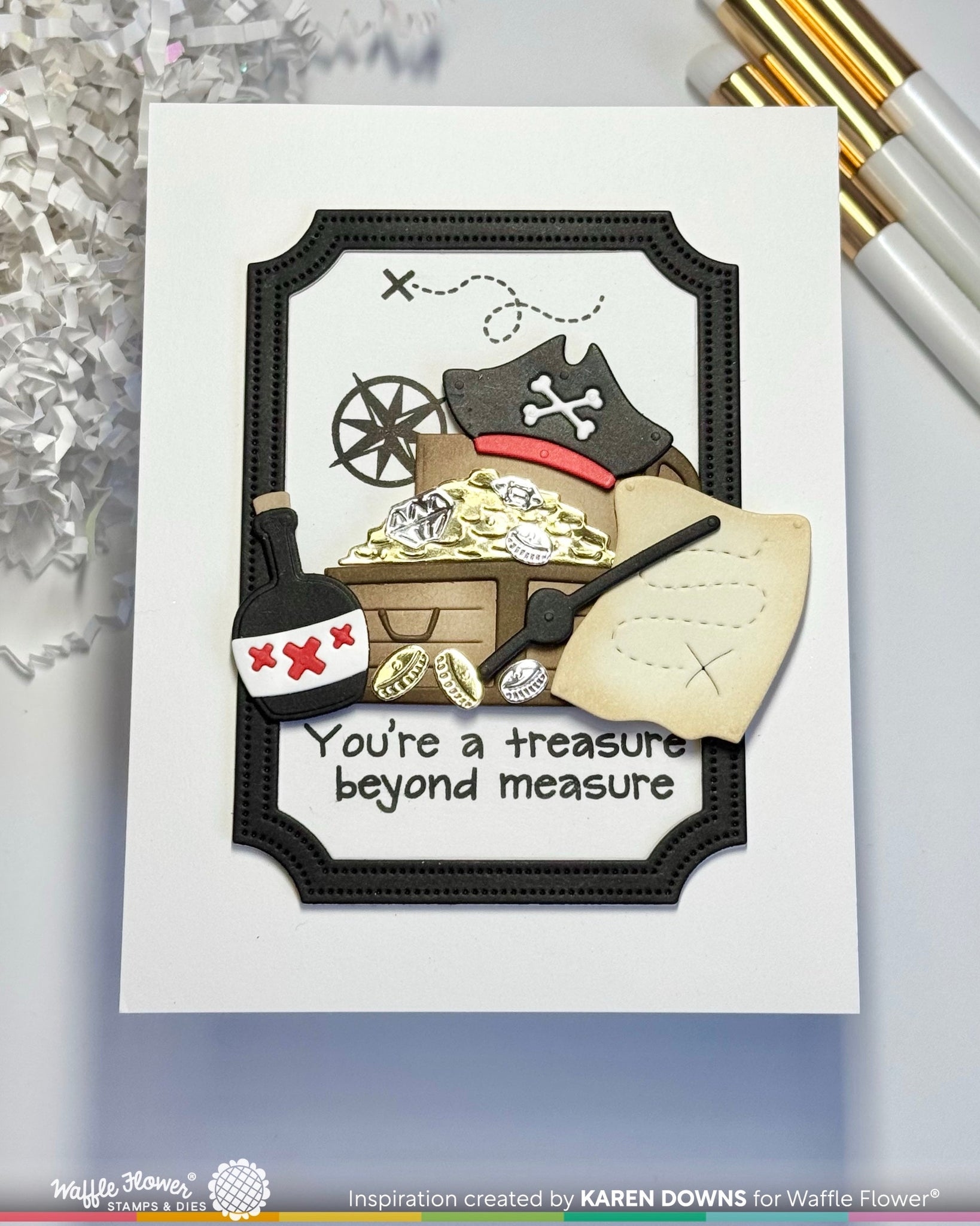 Treasure Hunt Sentiments Stamp Set