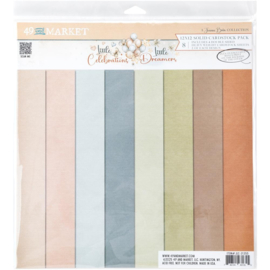 Little Dreamer/Celebrations Solids Collection Pack Solids 12"X12"