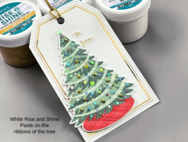 White Rise and Shine Stencil Paste