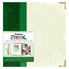 Evergreen & Holly Album Set 6"X8"