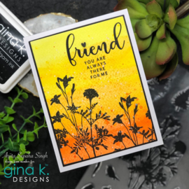 Natural Silhouettes Stamps