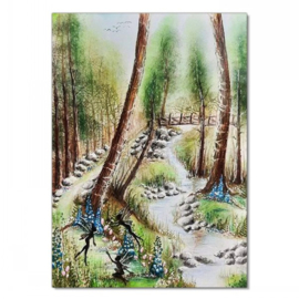LAV136 Three Dancing Fairies Stamp