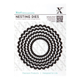 Nesting Dies Scalloped Circle
