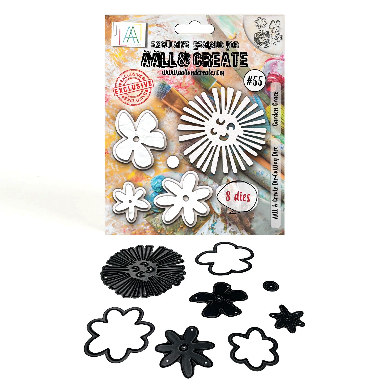#055 Garden Grace Cutting Die Set
