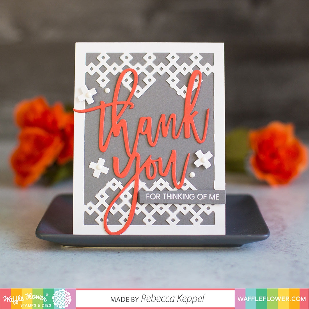 Oversized Thank You Die