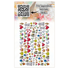 #094 Ephemera Die-Cuts Creepy Curiosities