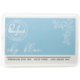 Premium Dye Ink Pad Sky Blue
