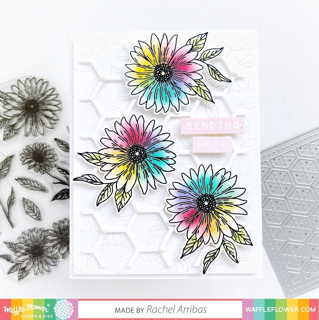 Quilt Hexagon Panel Die