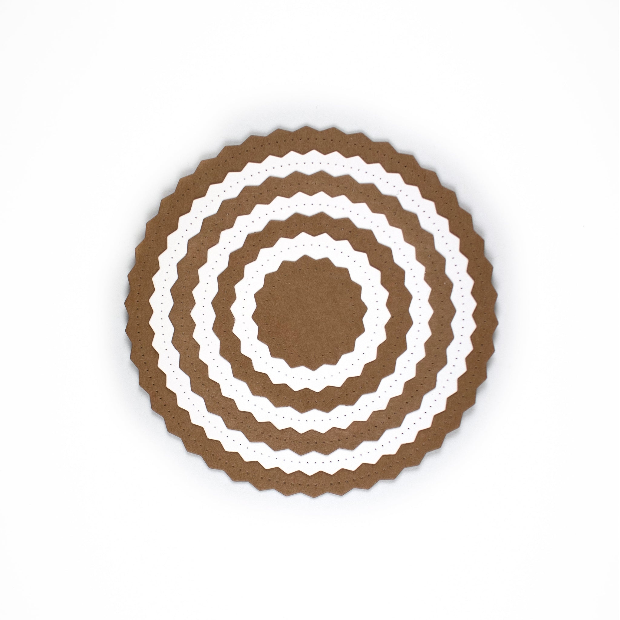 Nesting Pinking Circles Die