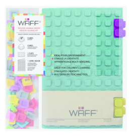 WAFF Creative Journal Kit A5 Glitter Malachite