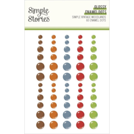 Woodlands Gloss Enamel Dots