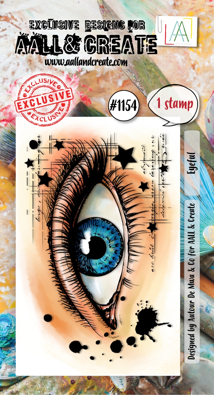 #1154 Eyeful A8 Stamp Set