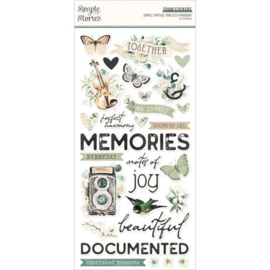 Vintage Timeless Harmony Foam Stickers