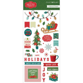 The North Pole Trading Co. Chipboard