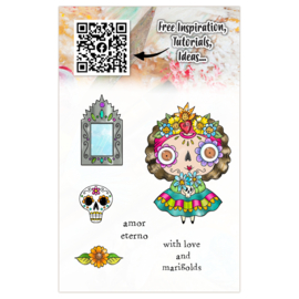 #1291 A7 Stamp Set Marigold