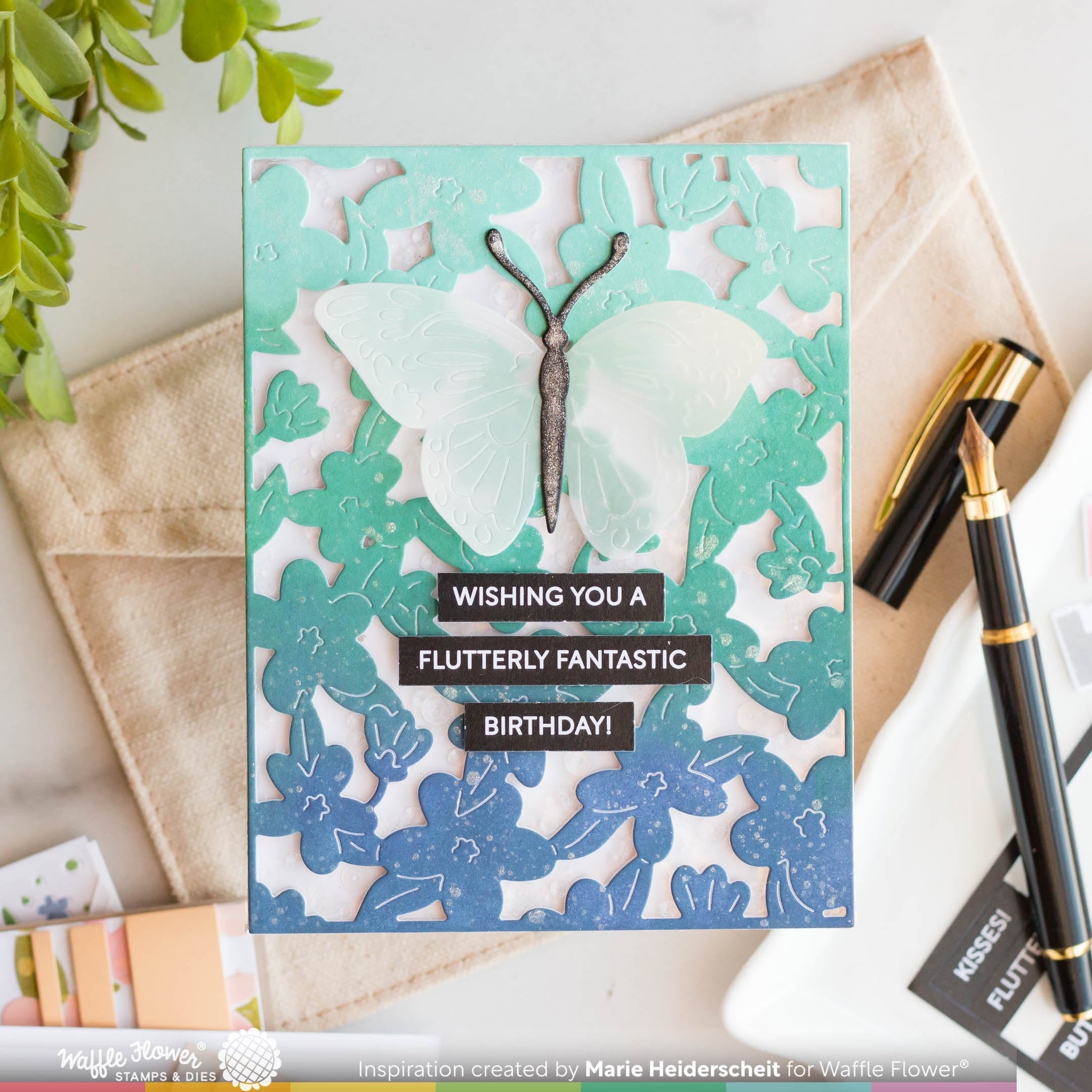 Subsentiments Butterfly Diecut