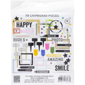The Flower Emporium Chipboard Basics