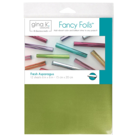 Fresh Asparagus Fancy Foils 6" x 8"