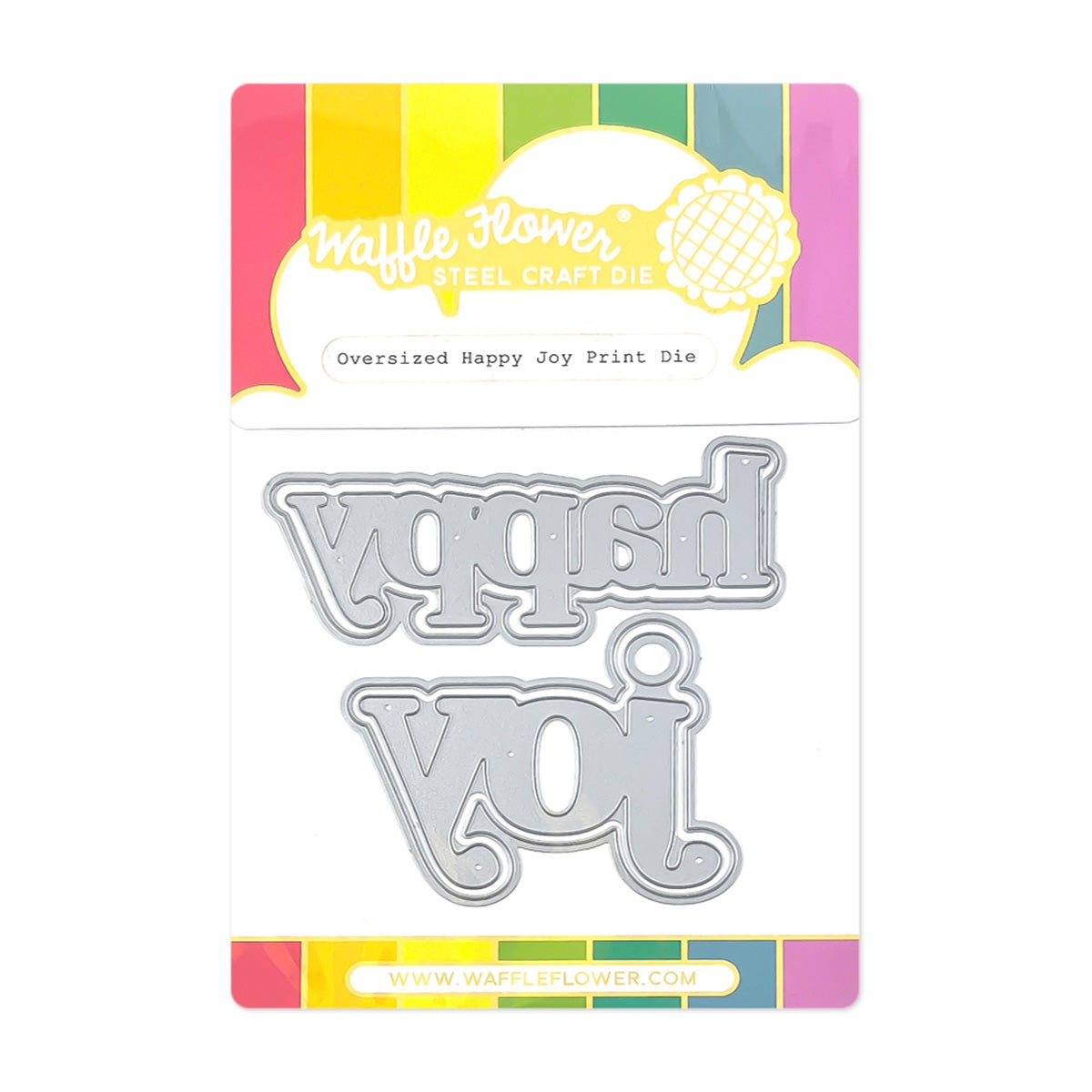 Oversized Happy Joy Print Die