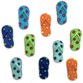 Button Theme Pack Funky Flip Flops