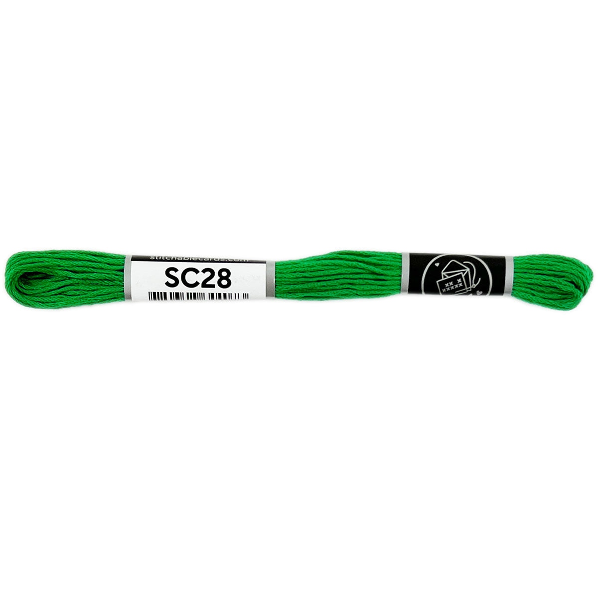 SC28 Embroidery Floss - Dark Emerald Green 5/pk