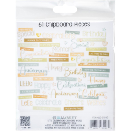 Little Celebrations Chipboard Set