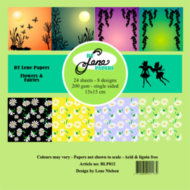 Flowers & Fairies Paper Pack 6x6 Inch