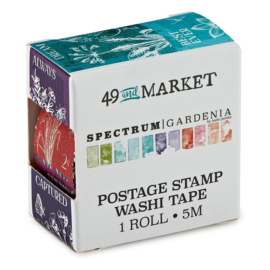 Spectrum Gardenia Colored Postage Washi Tape Roll