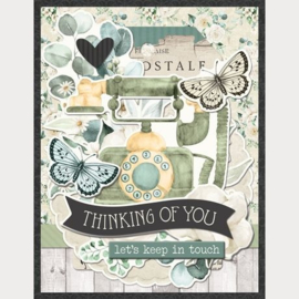Vintage Timeless Harmony Simple Cards Card Kit