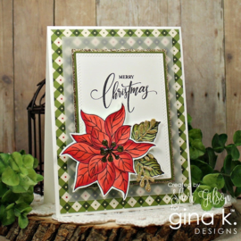 Winter Flower MINI Stamps