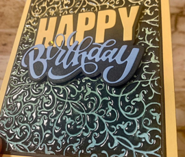 Petite Flourish Embossing Folder
