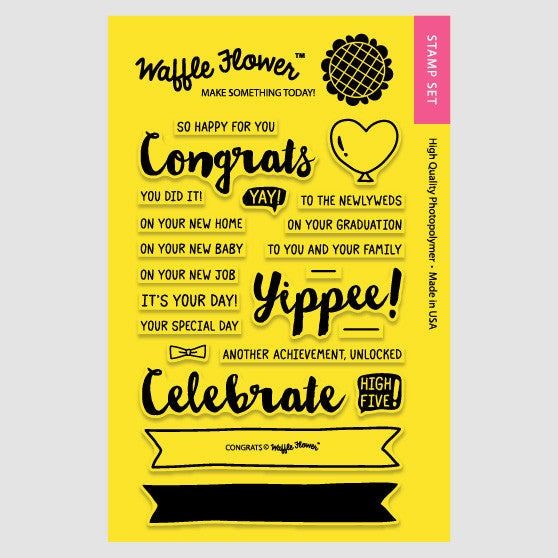 Congrats Stamp Set